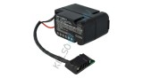Baterie de schimb pentru mașina de tuns iarba VHBW Worx 50022580, 50029621, 50026980, 50022713 - 2500 mAh 28 V Li-Ion, negru