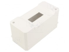 Carcasă pentru aparatură modulară IP30 albă 3 module