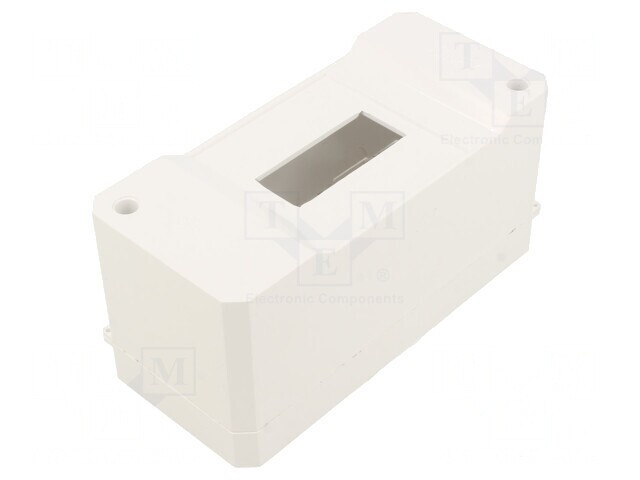Carcasă pentru aparatură modulară IP30 albă 3 module