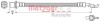 Conducta / cablu frana TOYOTA AVENSIS Combi (T25) (2003 - 2008) METZGER 4110286