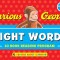 Curious George Sight Words
