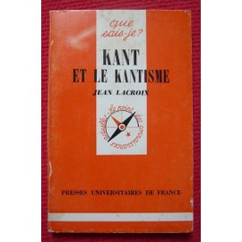 Kant et le Kantisme / Jean Lacroix foto