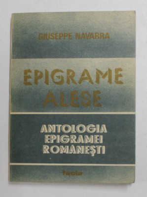 EPIGRAME ALESE de GIUSEPPE NAVARRA , 1985 foto