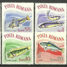 1964 - Pesti din acvariul de la Constanta, serie neuzata