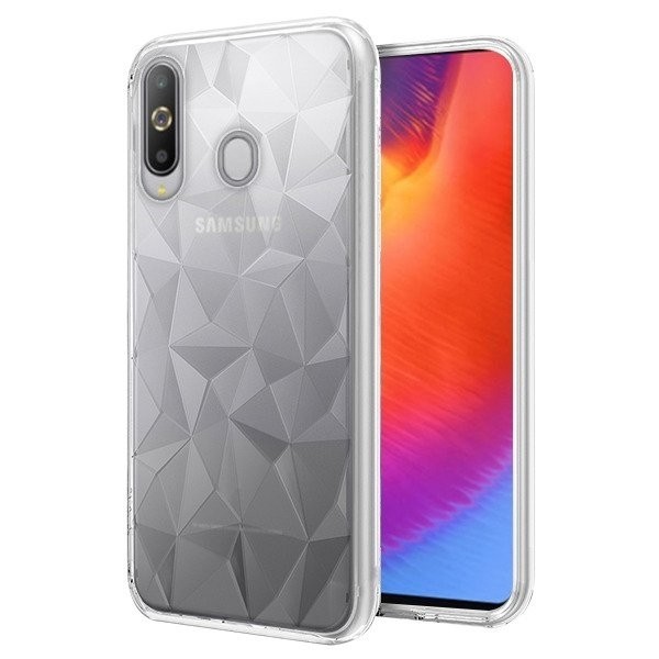 Husa Pentru SAMSUNG Galaxy A60 - Luxury Prism TSS, Transparent