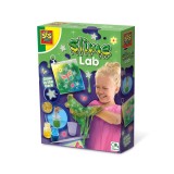 Cumpara ieftin Laborator de slime fosforescent cu sclipici si forme pentru copii, SES Creative