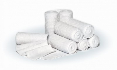 Bandaj elastic de lungă durată 12 cm x 5 cm (10 bucăți) foto