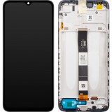 Cumpara ieftin Display cu Touchscreen Xiaomi Redmi 9AT, cu Rama, Negru, Service Pack 560001C3LV00