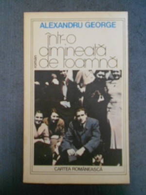 Alexandru George - Intr-o dimineata de toamna foto
