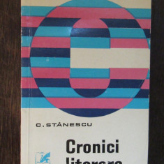 CRONICI LITERARE -C.STANESCU
