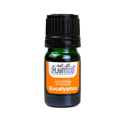 Ulei esential organic Eucalyptus (Eucalipt), 5 ml, Planteco foto