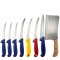 Set cutite Mmacelarie, 3 cutite dezosare, 3 cutite transare, 1 cutit cu dublu