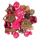 Potpourri Decorativ, Crăciun, Sferic, Multicolor, Glitter, Capacitate 498g, Oem