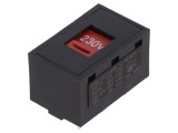 Comutator glisant DPDT 10A/125VAC 4A/30VDC ON-ON THT