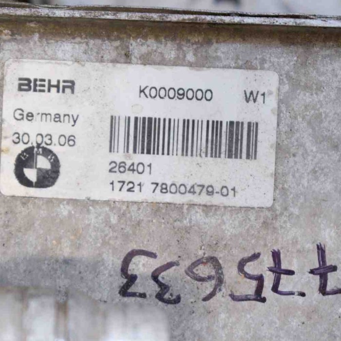 Răcitor de ulei BMW 7 E65, E66, E67 2006 OEM: 7800479
