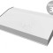 Carcasă desktop aluminiu neagră 356x211x76mm