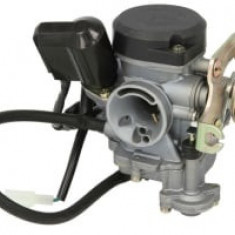 Carburator Kompletny Gy6 80 (Kunfu) Stałe Podciśnienie (Plastikowe Denko,Śr. Krócca 28Mm, Śr. Filtra Pow. 38Mm)