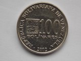100 BOLIVARES 2002 VENEZUELA