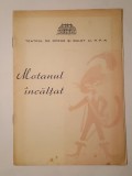 Caiet program Motanul &icirc;ncălțat (Teatrul de Operă și Balet al RPR, 1964)