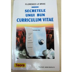 SECRETELE UNUI BUN CURRICULUM VITAE-FLORENCE LE BRAS