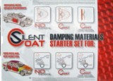 Pachet Insonorizant Auto Silent Coat SC-SS-0.2: 4 Coli Butilic+Aluminiu, Absorber, Izolator Fonic - Antifonare Auto Completa