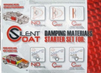 Pachet complet insonorizant auto 4 coli SC-SS-0.2 Silent Coat foto