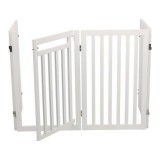 Ușă de acces Trixie C&acirc;ine Alb 60-160 x 81 cm