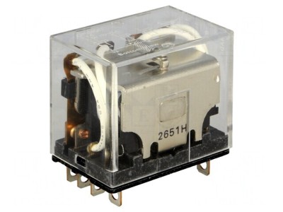 Releu Electromagnetic 4PDT 110VDC 10A foto
