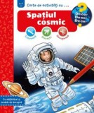 Carte de activitati cu... Spatiul cosmic - Editura Casa
