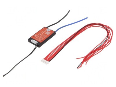 Protecție PCB Li-Ion 15A 25,9V 37x62x9mm foto