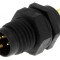 Conector M8 tată 4 pini pentru montare pe panou soclu 3A IP67 30V