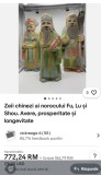 Statueta vintage Shou zeul longevitatii