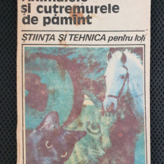 Animalele și cutremurele de pământ - P. I. Marikovski