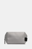Rains portfard 15580 Wash Bag Small culoarea gri, 15580