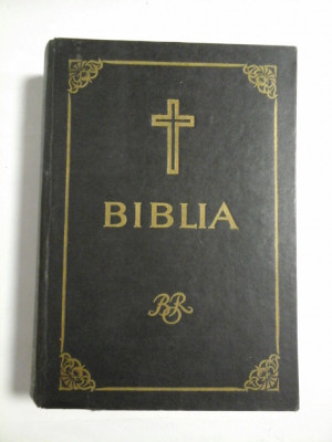 BIBLIA sau SFANTA SCRIPTURA - JUSTINIAN - 1975 foto