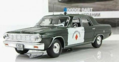 Macheta Dodge Dart - BARREIROS GUARDIA CIVIL ESPA?A Masini de Politie scara 1:43 foto