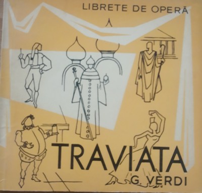 LIBRETE de OPERA Traviata G. Verdi foto