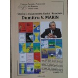 OPERA SI VIATA PENTRU VASLUI - ROMANIA-DUMITRU V. MARIN-235124