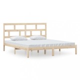 Cumpara ieftin Cadru de pat, Super King, 180x200 cm, lemn masiv