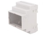 Carcasă din polistiren gri 90x70x65mm pentru șină DIN