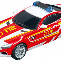 Carrera Masinuta politie Pull&Speed cu sunet si lumini, Mercedes AMG GT Coupe