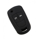 Husa Cheie Opel Astra H 2 Butoane Silicon Neagra AutoProtect KeyCars, Oem