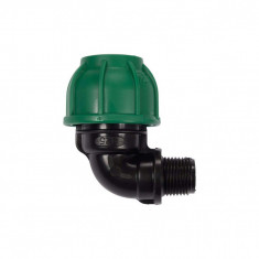 Conector pentru țevi PP 90° 25 x 1/2 Flo 88871