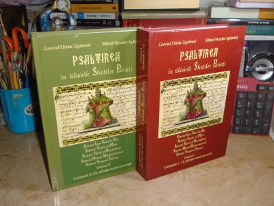 EFTIMIE ZIGABENUL - PSALTIREA IN TALCUIRILE SFINTILOR PARINTI (2 VOL.) , 2021 # foto