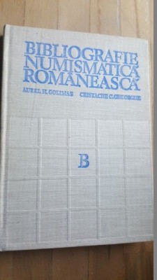 Bibliografie numismatica romaneasca- Aurel H.Golimas, Cristache C.Gheorghe foto