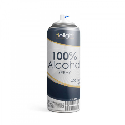 Spray Alcool 100% 300ml delight foto