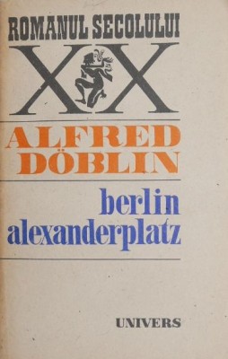 Berlin Alexanderplatz - Alfred Doblin foto