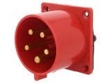 Conector Alimentare AC Trifazat Soclu 32A 400VAC IP44