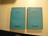 LOT de 2 carti: Emil Zola - Germinal (2 volume), 1960