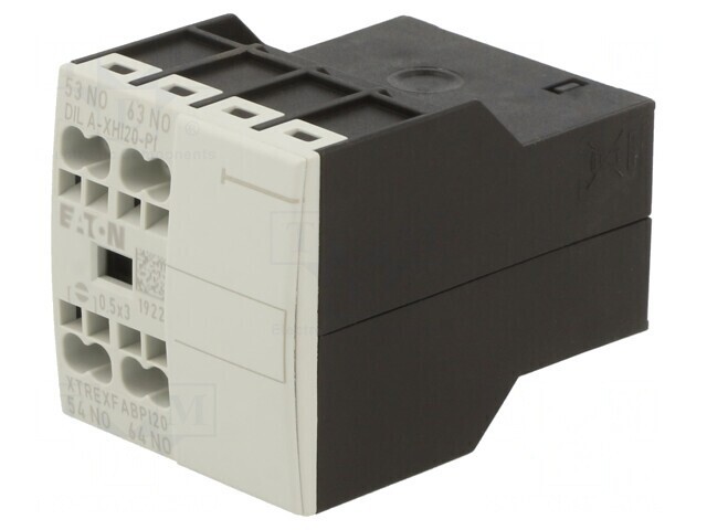 Contacte auxiliare cleme push-in NO x2